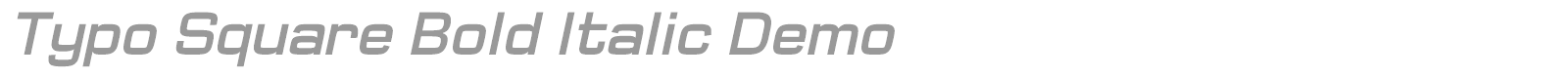 Typo Square font preview